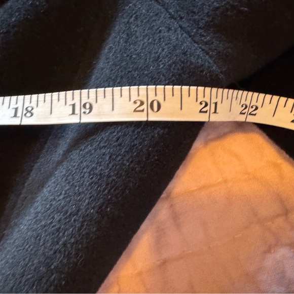 Calvin Klein Women’s Wool Blend Belted Wrap Coat Fully Lined - Black Sz 10 - Picture 8 of 10